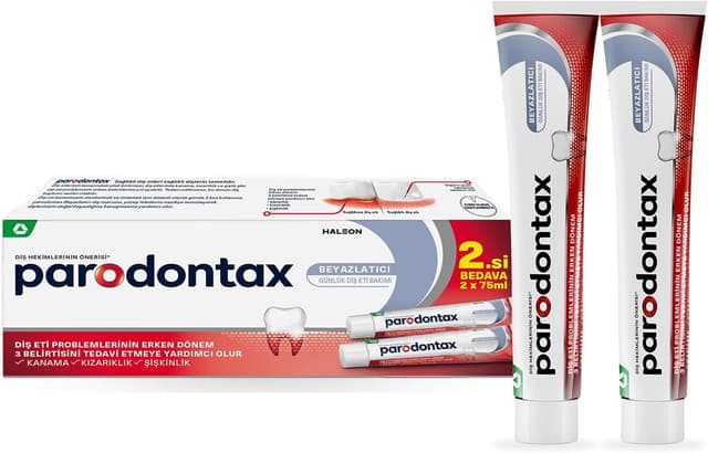 خمیردندان مراقبت از لثه و سفیدکننده Parodontax 75 ml x 2 عدد خمیردندان مراقبت از لثه و سفیدکننده Parodontax 75 ml x 2 عدد