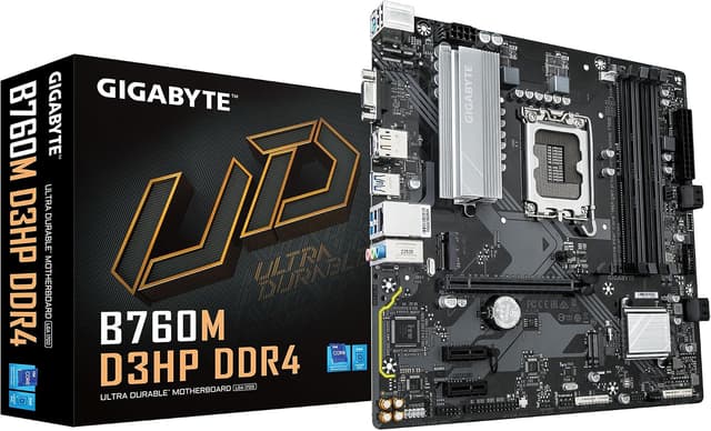 مادربرد GIGABYTE DDR4 سازگار با Intel Core نسل ۱۴ مدل B760M D3HP مادربرد GIGABYTE DDR4 سازگار با Intel Core نسل ۱۴ مدل B760M D3HP