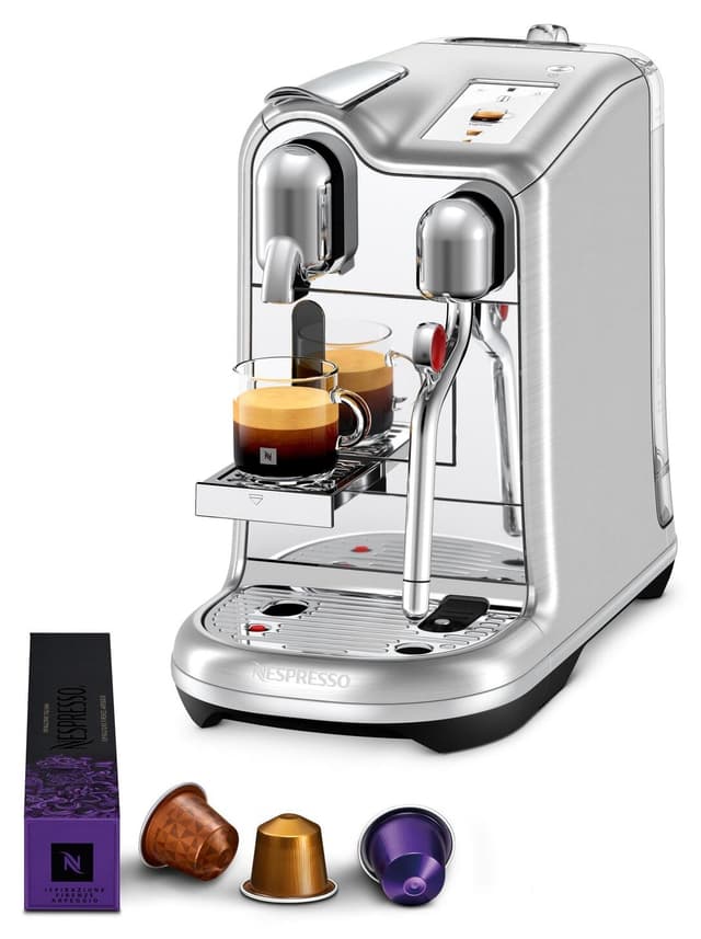 دستگاه قهوهساز Nespresso مدل J620 Creatista Pro با سیستم تهیه شیر، استیل دستگاه قهوهساز Nespresso مدل J620 Creatista Pro با سیستم تهیه شیر، استیل