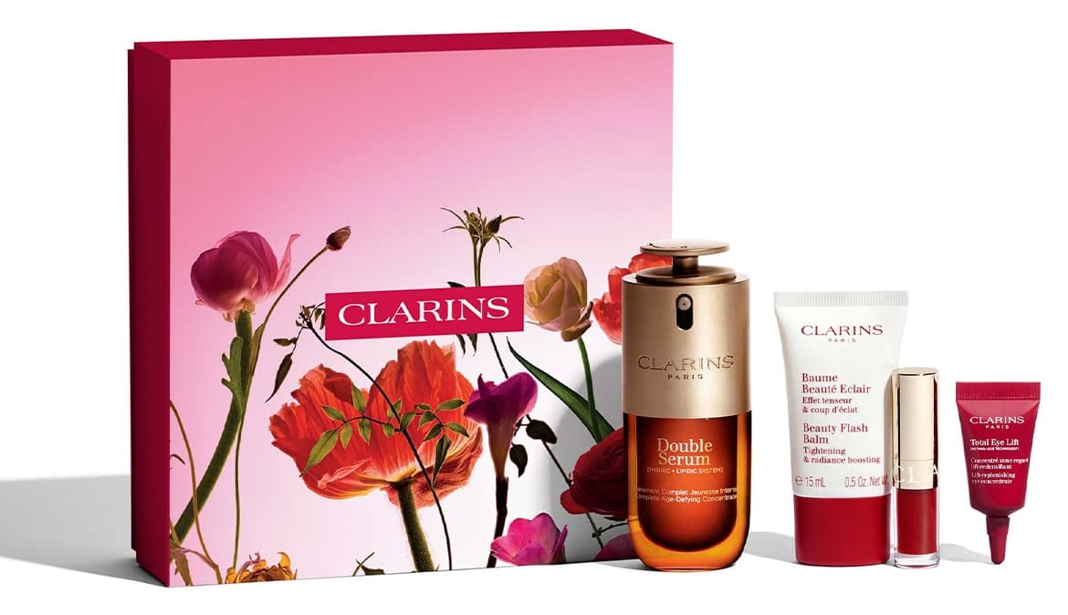 ست مراقبت از پوست Clarins Double Serum ست مراقبت از پوست Clarins Double Serum