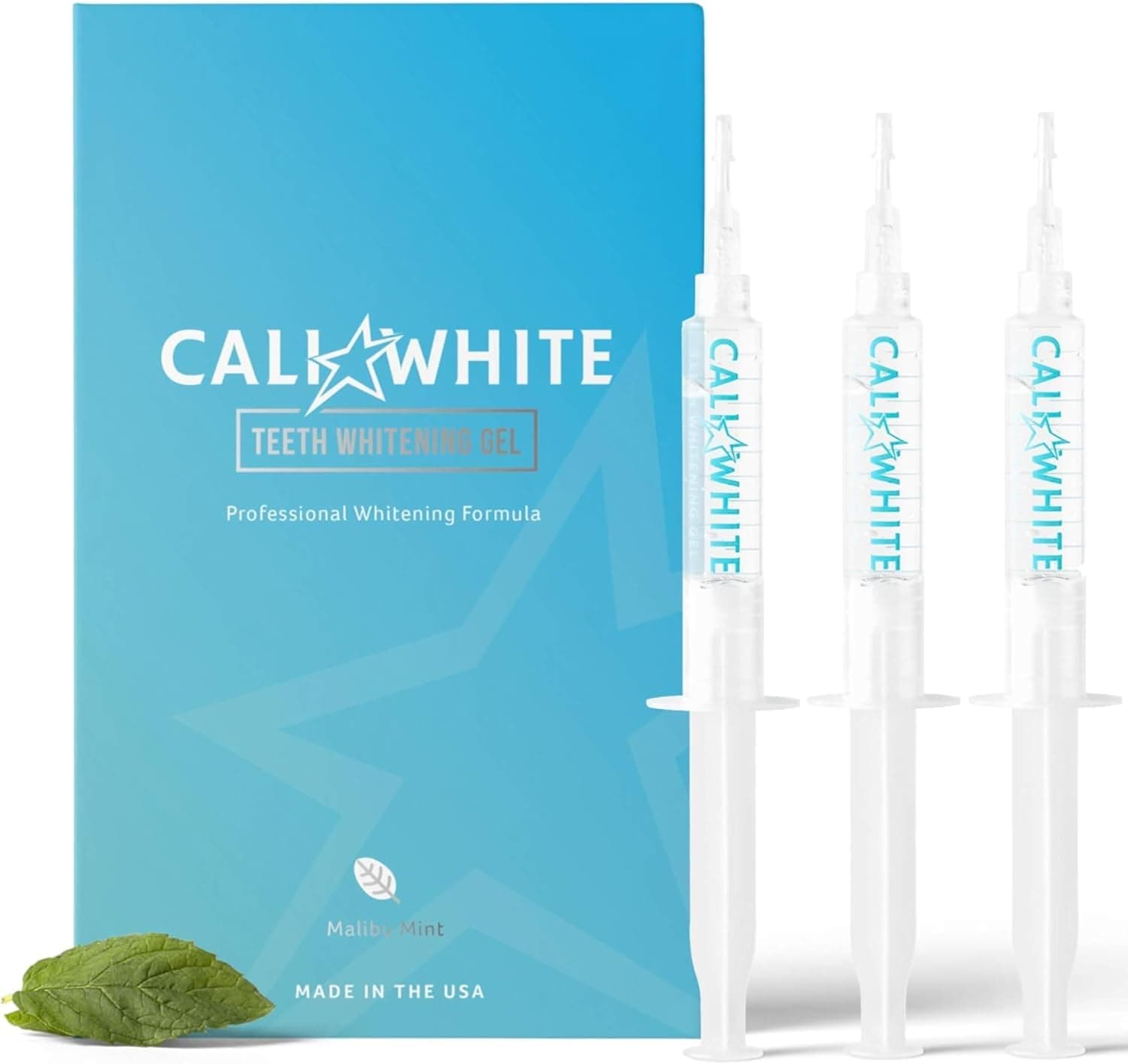 ژل سفیدکننده دندان Cali White بسته شارژ 3×5mL با 35% Carbamide Peroxide ژل سفیدکننده دندان Cali White بسته شارژ 3×5mL با 35% Carbamide Peroxide