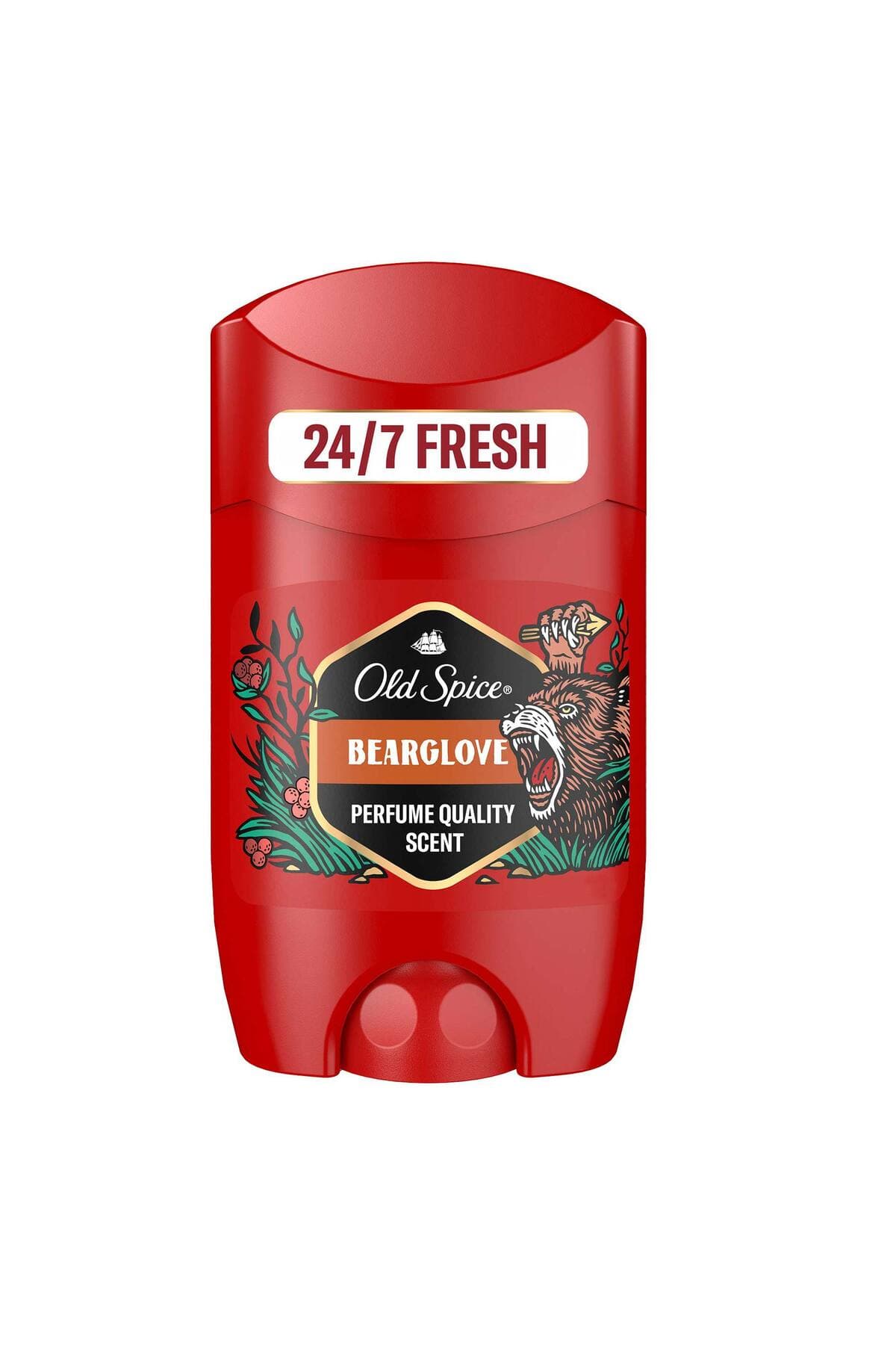 دئودورانت استیکی مردانه Old Spice Bearglove مدل 50 ml دئودورانت استیکی مردانه Old Spice Bearglove مدل 50 ml