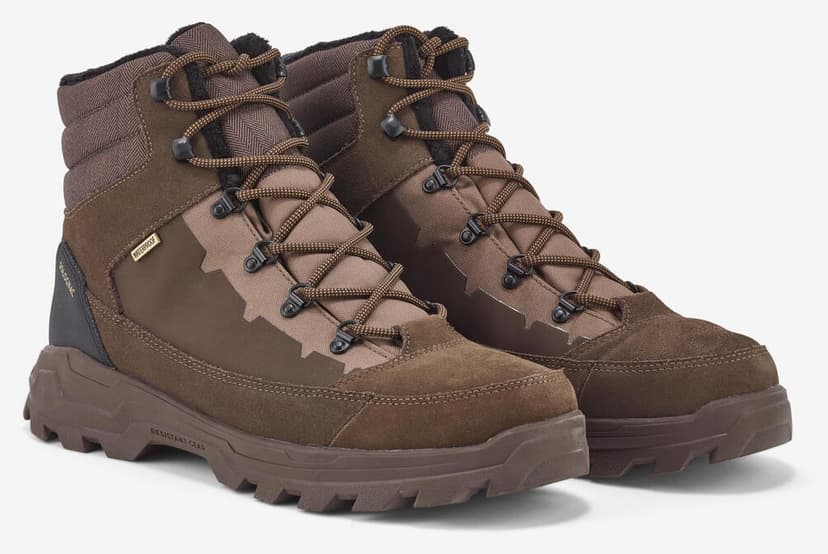 بوت شکاری مردانه Decathlon Solognac ضدآب قهوهای مدل Crosshunt 140 بوت شکاری مردانه Decathlon Solognac ضدآب قهوهای مدل Crosshunt 140