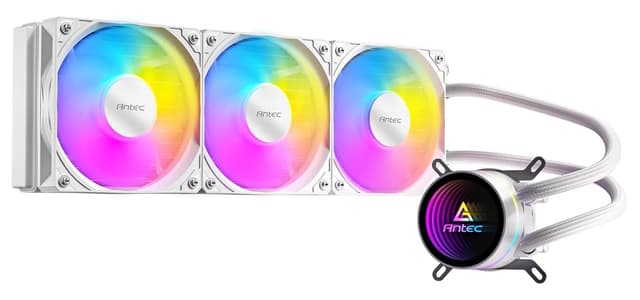 خنککننده مایع CPU Antec مدل Luna 360 White ARGB با رادیاتور 360mm خنککننده مایع CPU Antec مدل Luna 360 White ARGB با رادیاتور 360mm