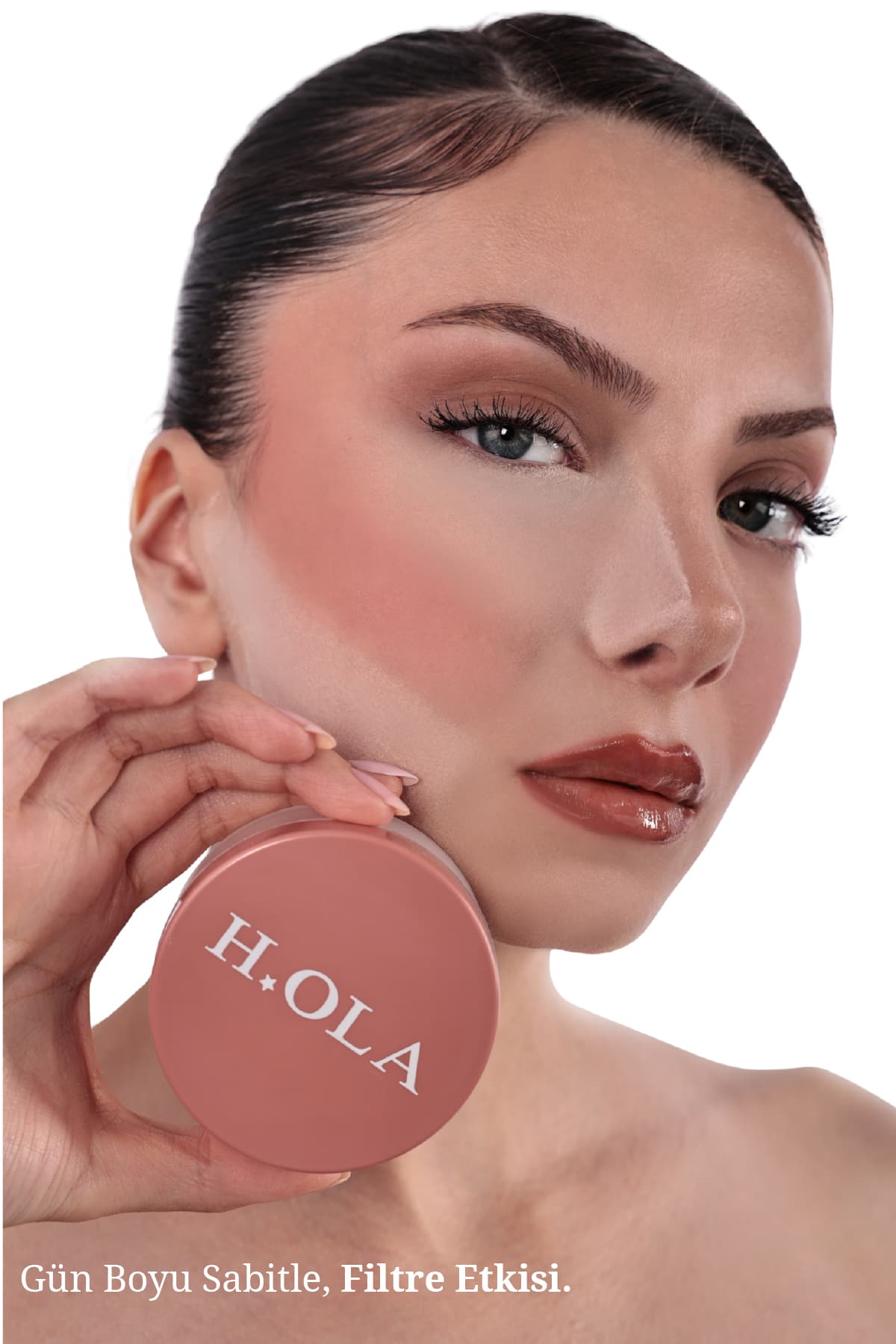 پودر تثبیت کننده آرایش h.OLA Baking Powder شفاف پودر تثبیت کننده آرایش h.OLA Baking Powder شفاف