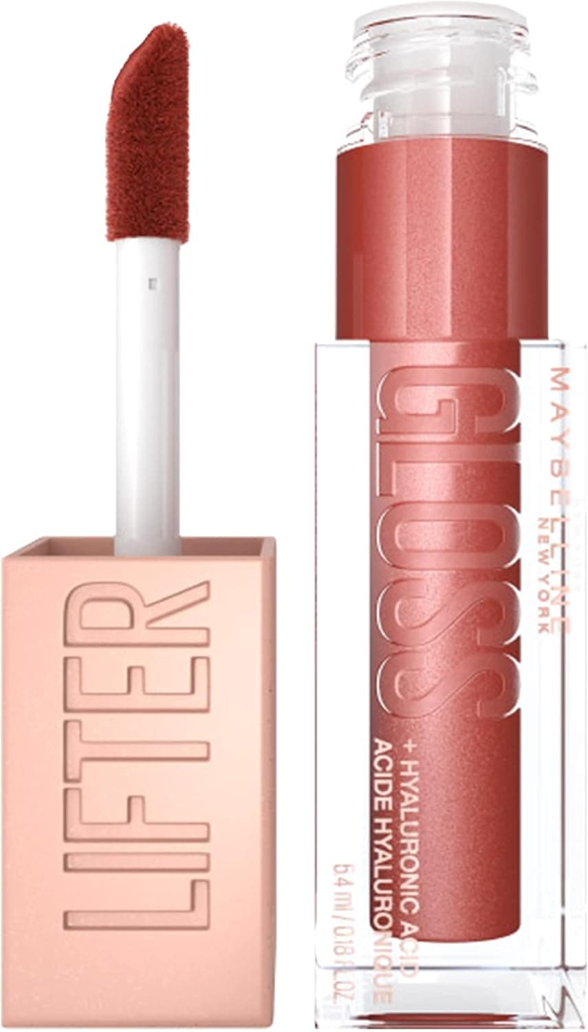 برق لب مرطوبکننده MAYBELLINE Lifter Gloss مدل 016 RUST برق لب مرطوبکننده MAYBELLINE Lifter Gloss مدل 016 RUST