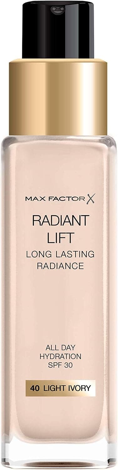 کرم پودر Max Factor مدل Radiant Lift رنگ 040 Light Ivory حجم 30 ml کرم پودر Max Factor مدل Radiant Lift رنگ 040 Light Ivory حجم 30 ml