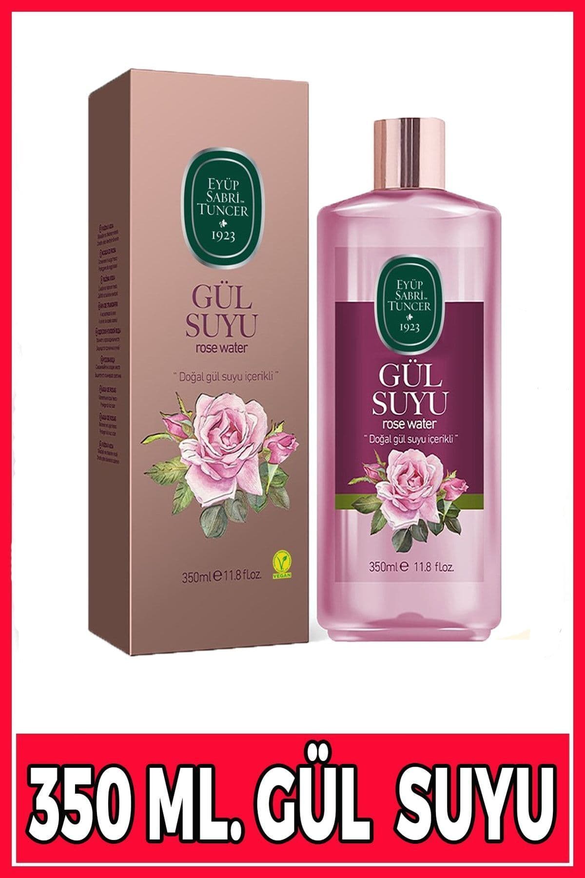 گلاب خالص طبیعی Eyüp Sabri Tuncer 350ml گلاب خالص طبیعی Eyüp Sabri Tuncer 350ml