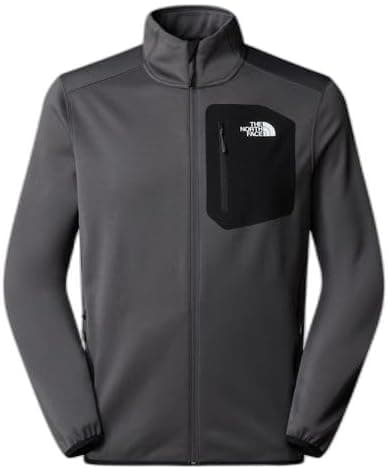 ژاکت مردانه The North Face CREST با زیپ کامل خاکستری مدل NF0A897CWUO1 ژاکت مردانه The North Face CREST با زیپ کامل خاکستری مدل NF0A897CWUO1