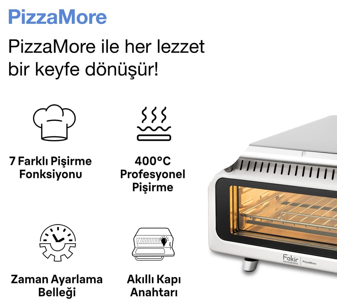 فر پیتزا Fakir مدل Pizzamore فر پیتزا Fakir مدل Pizzamore