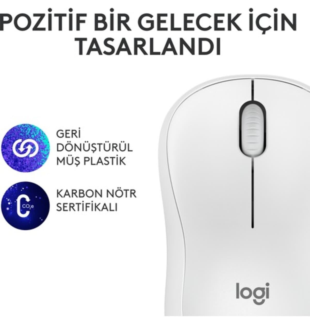 ماوس بیسیم Logitech بلوتوثی بیصدا کامپکت سفید مدل M240 910-007120 ماوس بیسیم Logitech بلوتوثی بیصدا کامپکت سفید مدل M240 910-007120