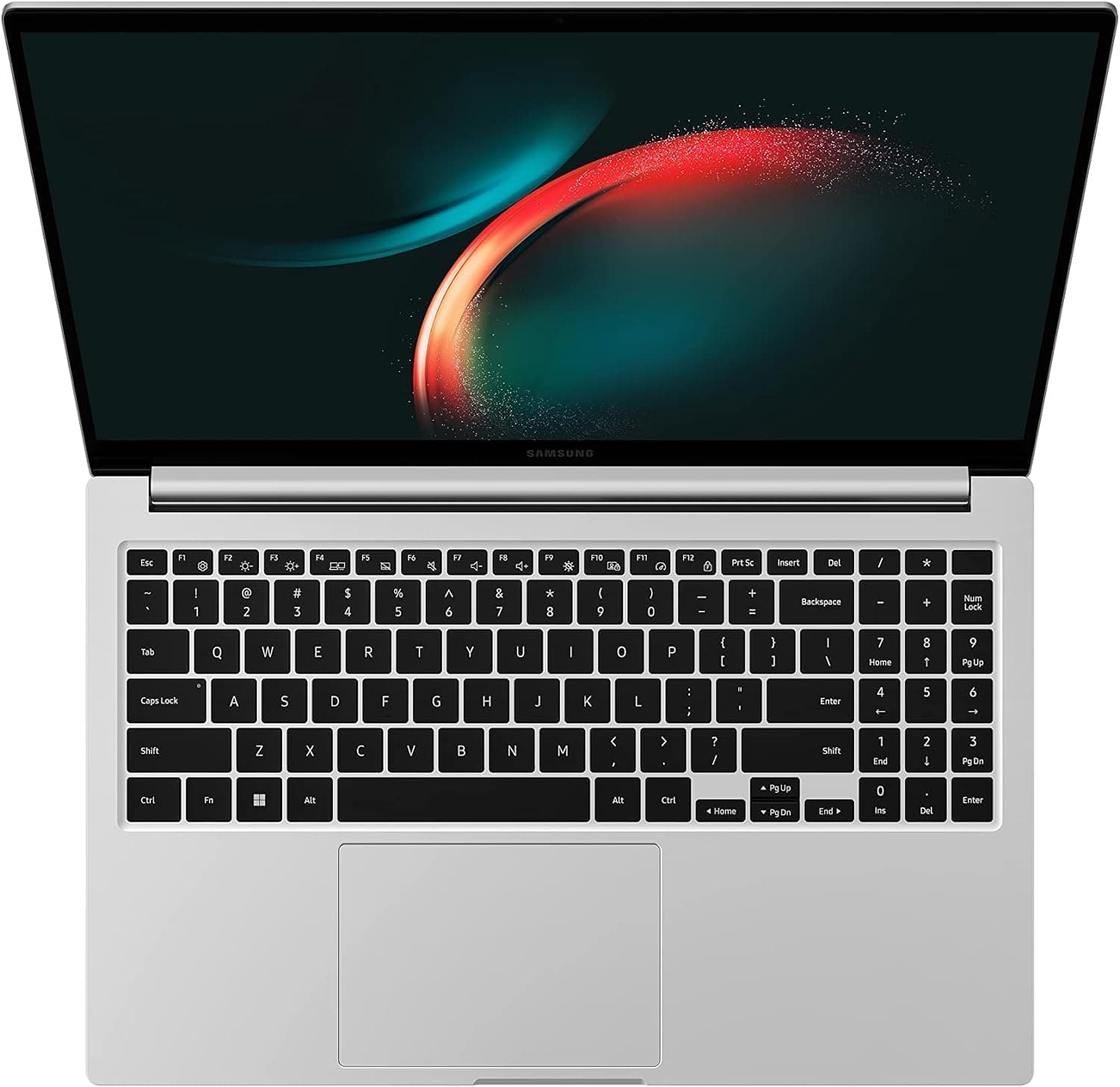 لپتاپ Samsung Galaxy Book3 ۱۵.۶ اینچی ۱۶ گیگابایت رم ۵۱۲ گیگابایت نقرهای مدل NP754XFG-KB1US لپتاپ Samsung Galaxy Book3 ۱۵.۶ اینچی ۱۶ گیگابایت رم ۵۱۲ گیگابایت نقرهای مدل NP754XFG-KB1US