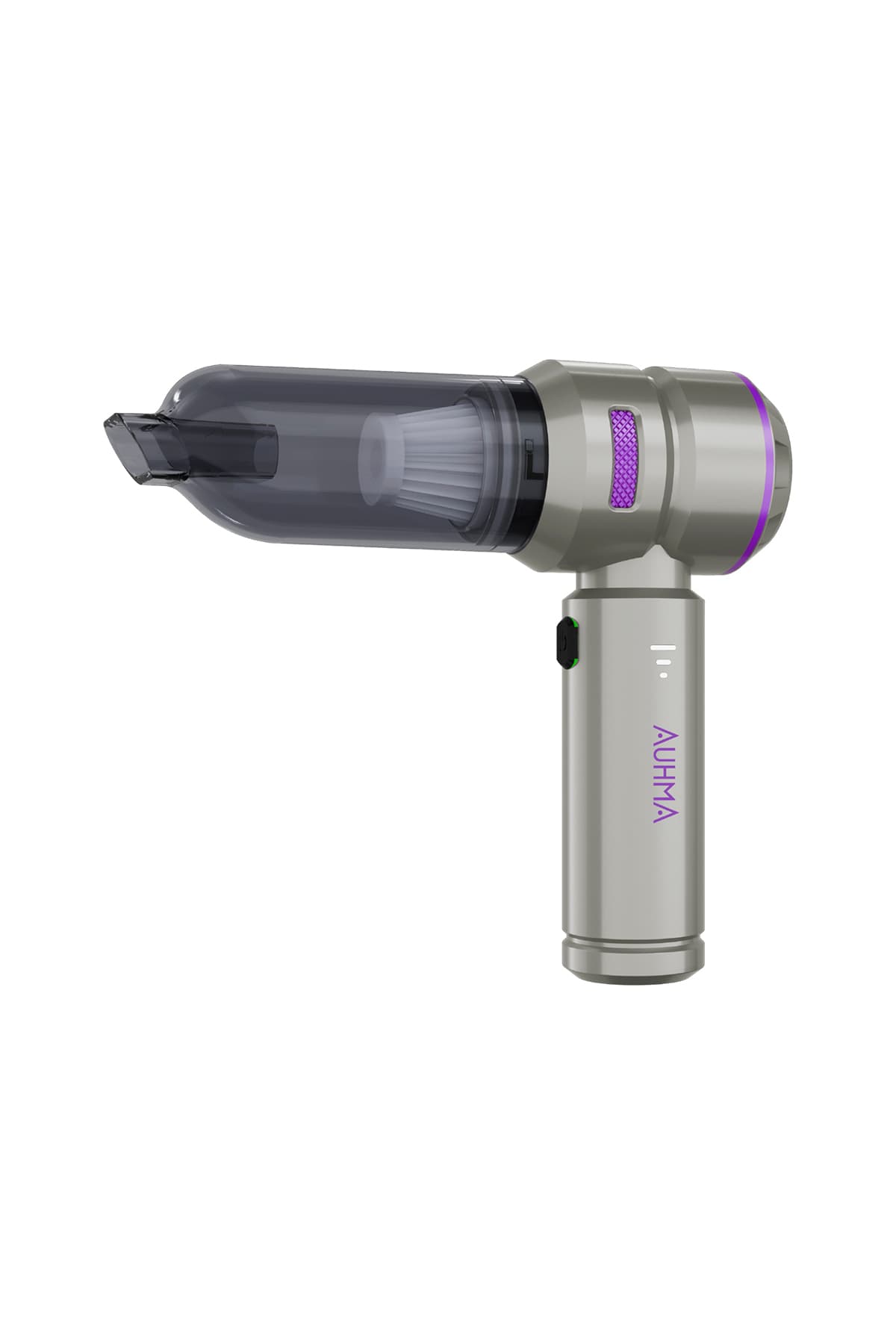 جاروبرقی بیسیم خودرو auhma با مکش 21000PA، موتور بدون برس، دمش و مکش، بنفش مدل AHV-02 جاروبرقی بیسیم خودرو auhma با مکش 21000PA، موتور بدون برس، دمش و مکش، بنفش مدل AHV-02