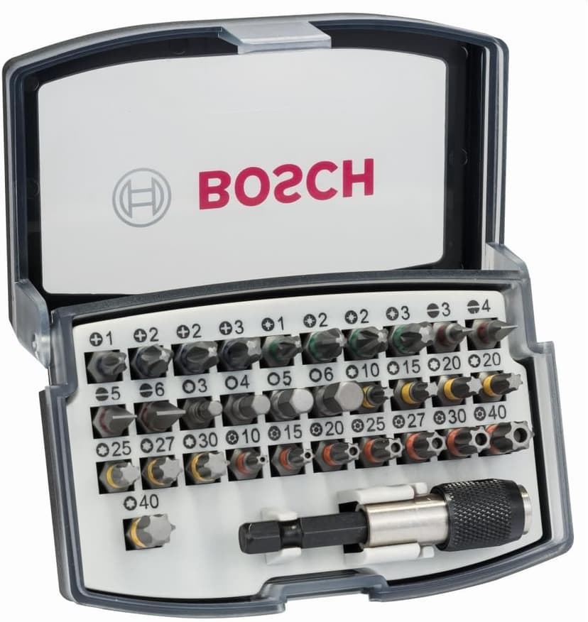 مجموعه سرپیچ پیچگوشتی Bosch Pro 32 عددی مدل 2607017319 مجموعه سرپیچ پیچگوشتی Bosch Pro 32 عددی مدل 2607017319