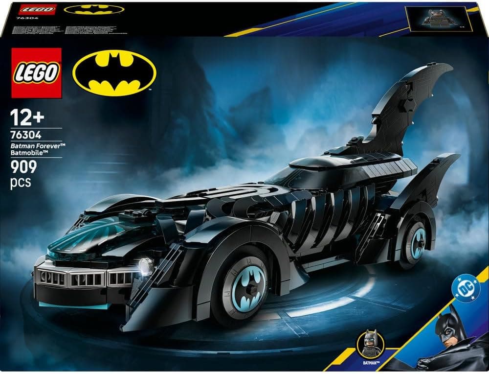 لگو DC Batman Forever Batmobile مدل 76304 لگو DC Batman Forever Batmobile مدل 76304