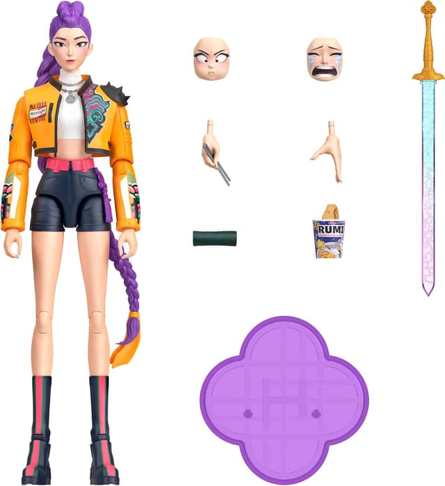 اکشن فیگور Rumi Mattel از KPop Demon Hunters HUNTR/X مدل How It's Done 6" اکشن فیگور Rumi Mattel از KPop Demon Hunters HUNTR/X مدل How It's Done 6"