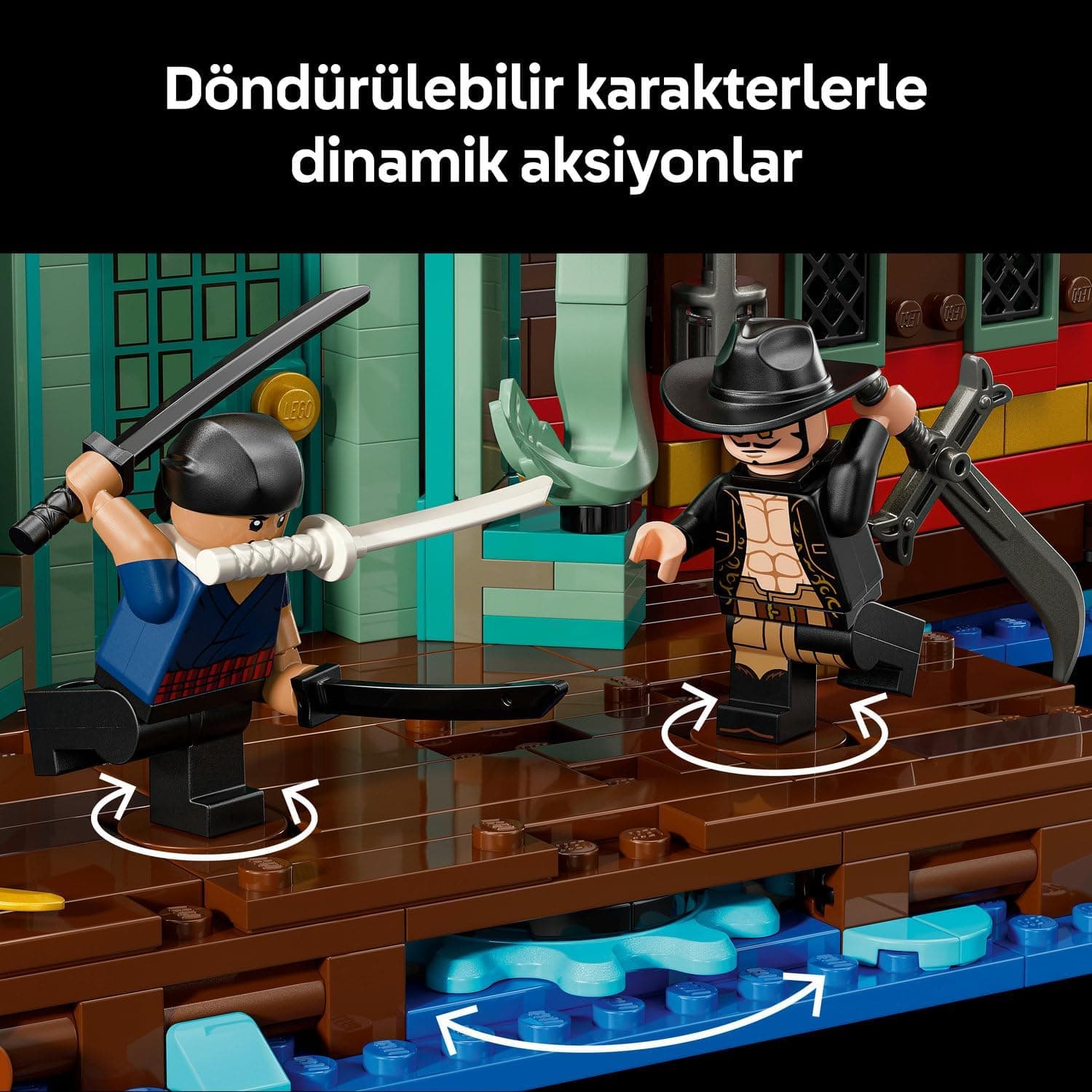لگو ONE PIECE رستوران شناور Baratie مدل 75640 لگو ONE PIECE رستوران شناور Baratie مدل 75640
