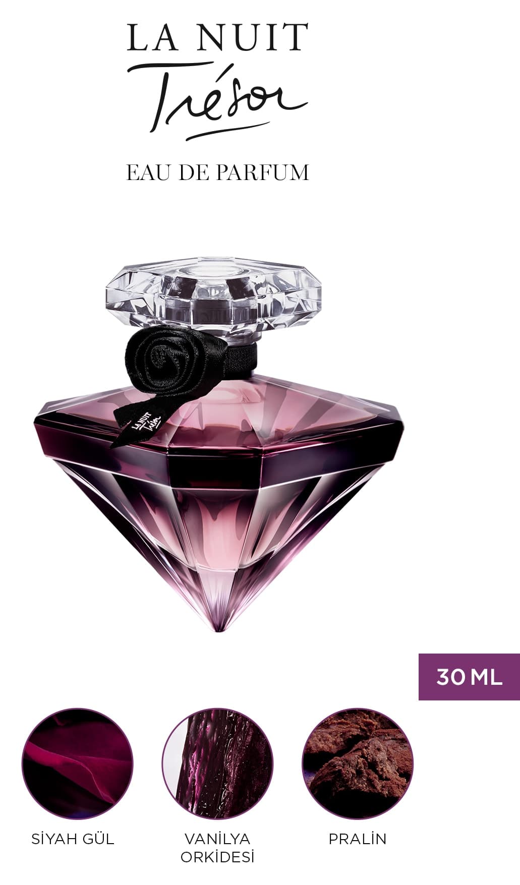 عطر زنانه Lancome La Nuit Tresor EDP 30 ml مدل 3605533315163 عطر زنانه Lancome La Nuit Tresor EDP 30 ml مدل 3605533315163