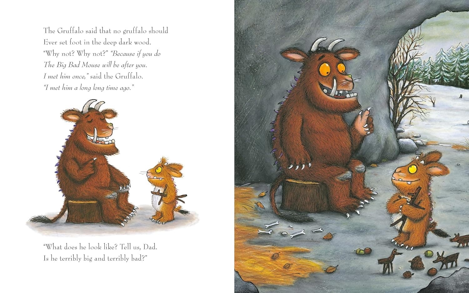 کتاب کودک The Gruffalo's Child اثر Julia Donaldson کتاب کودک The Gruffalo's Child اثر Julia Donaldson