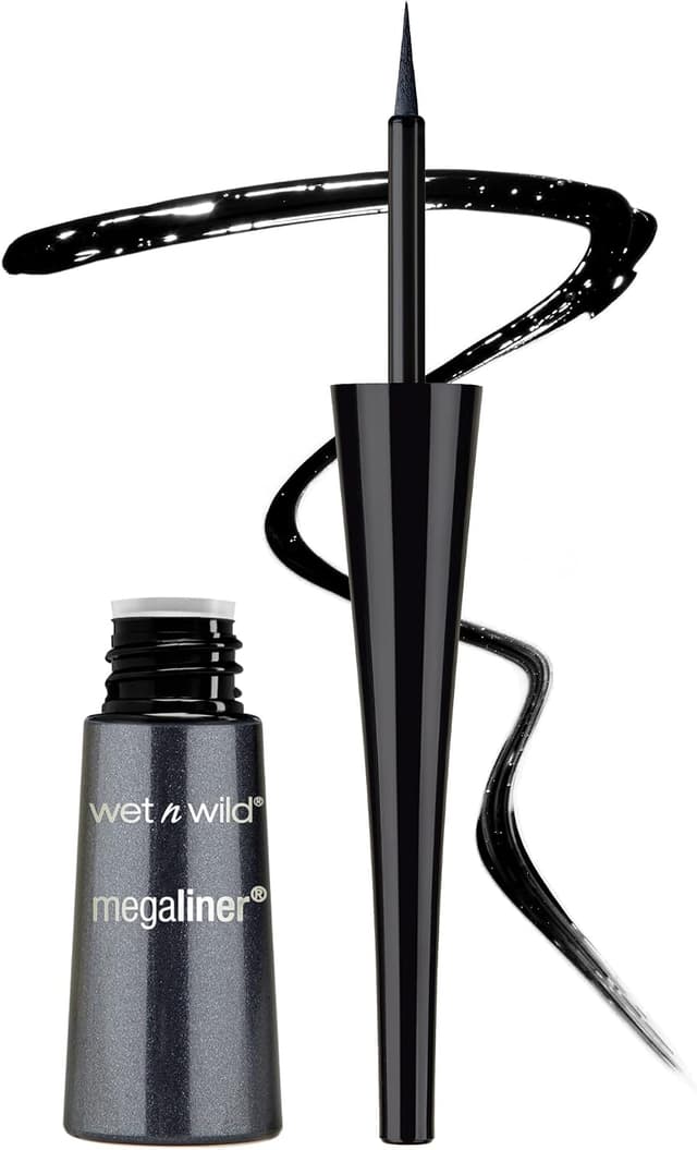 خط چشم مایع Wet n Wild MegaLiner مشکی خط چشم مایع Wet n Wild MegaLiner مشکی