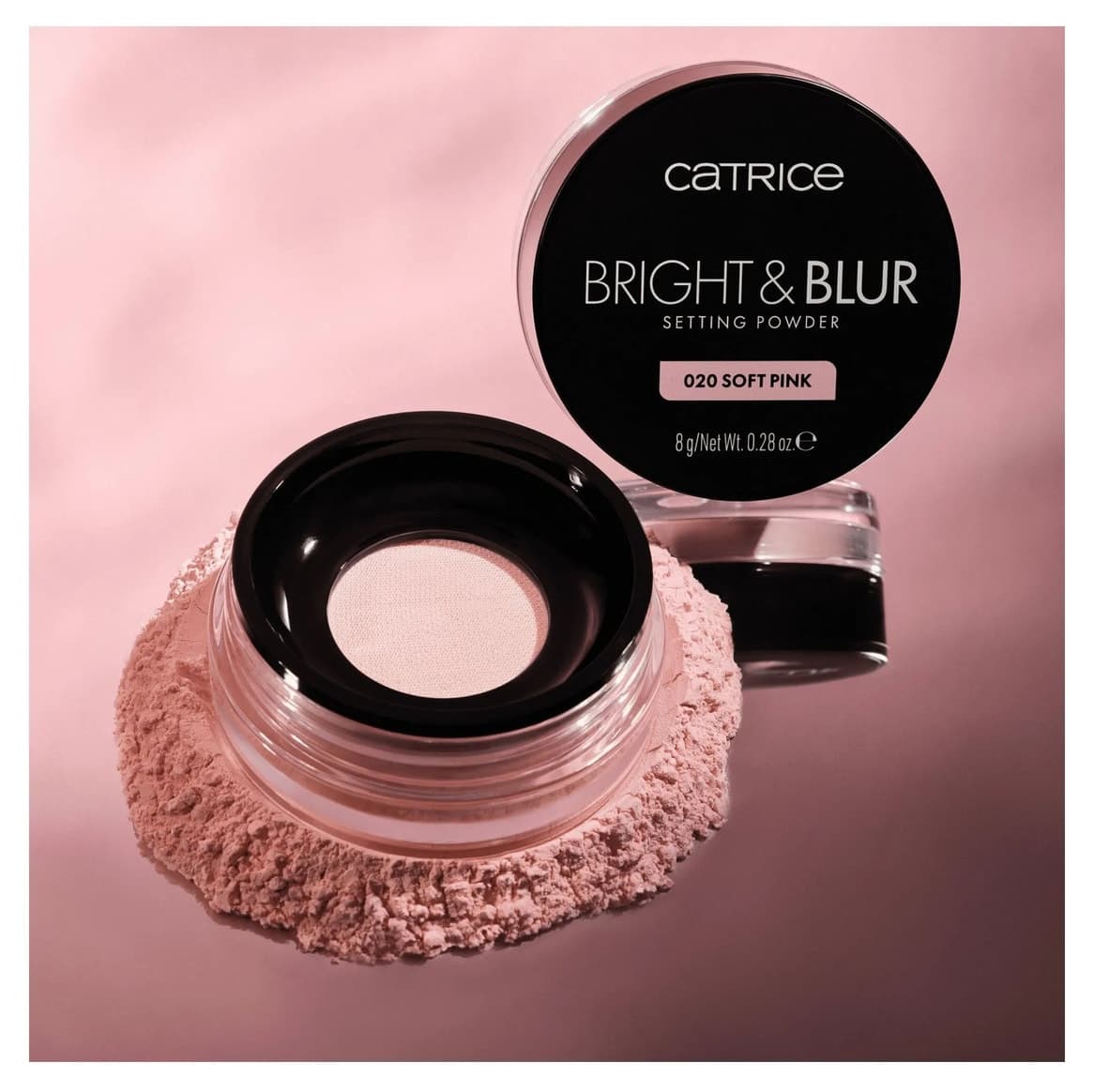 پودر تثبیتکننده Catrice Bright & Blur پودر تثبیتکننده Catrice Bright & Blur