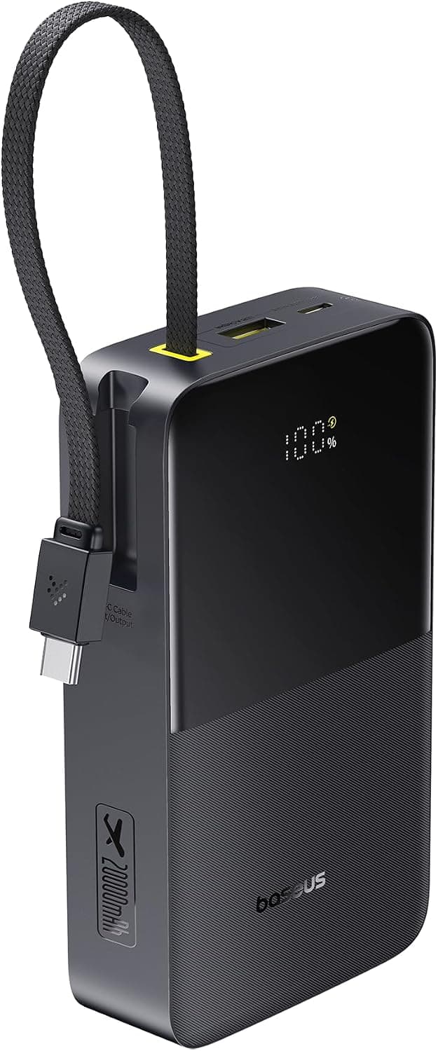 پاوربانک Baseus Enerfill FC51 ظرفیت 20K توان 22.5W مدل Pbank-Syh پاوربانک Baseus Enerfill FC51 ظرفیت 20K توان 22.5W مدل Pbank-Syh