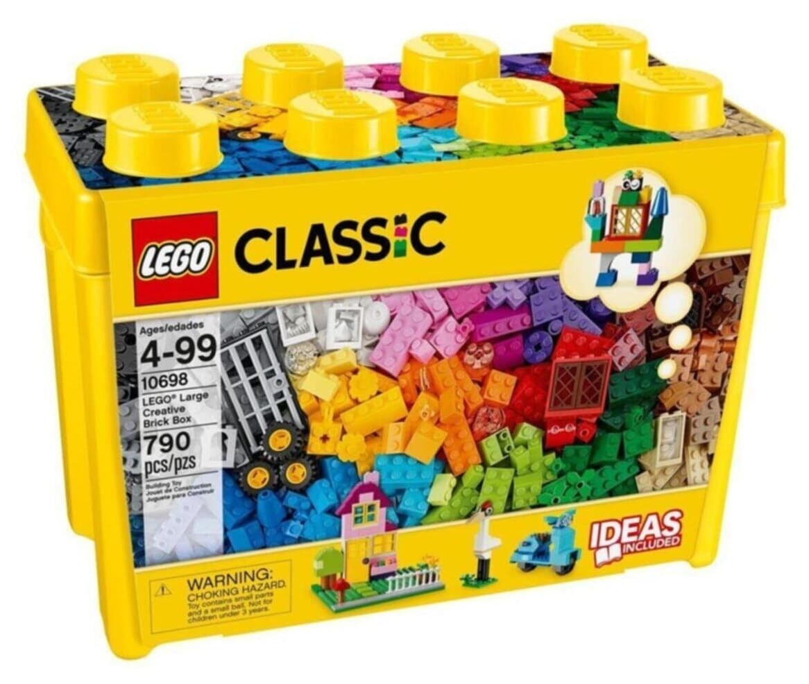 لگو پسرانه جعبه بزرگ Classic مدل 10698 790 قطعه لگو پسرانه جعبه بزرگ Classic مدل 10698 790 قطعه