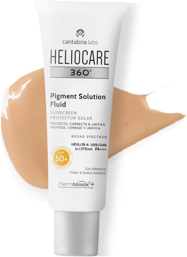 کرم ضدآفتاب HELIOCARE 360 Pigment Solution Fluid فاکتور 50 حجم 50 ml کرم ضدآفتاب HELIOCARE 360 Pigment Solution Fluid فاکتور 50 حجم 50 ml