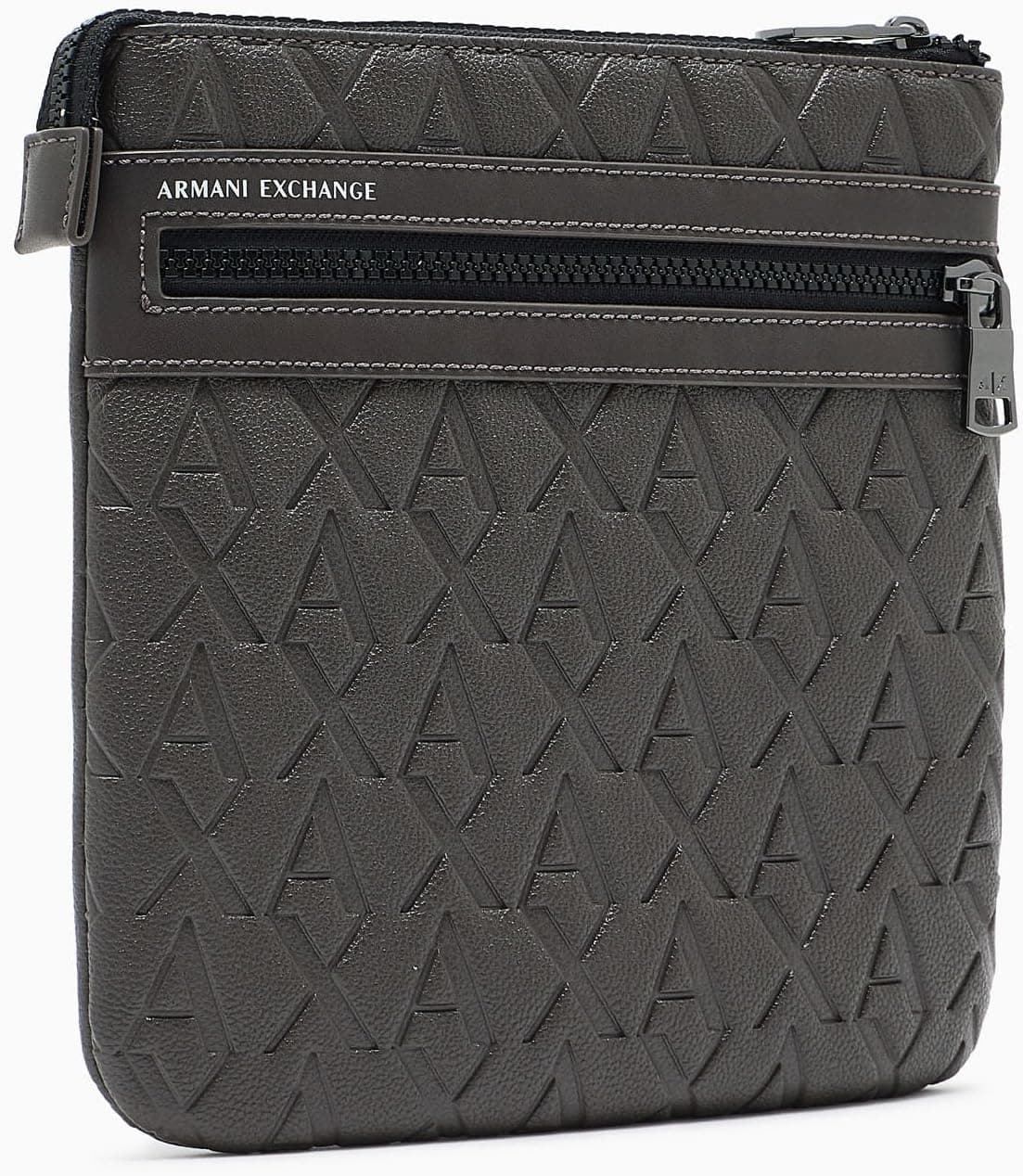 کیف پستچی مردانه Armani Exchange مشکی و خاکی مدل XM002651 کیف پستچی مردانه Armani Exchange مشکی و خاکی مدل XM002651