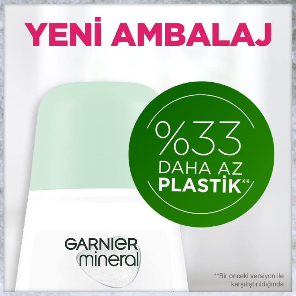 دئودورانت رولآن زنانه Garnier با محافظت حرارتی معدنی دئودورانت رولآن زنانه Garnier با محافظت حرارتی معدنی