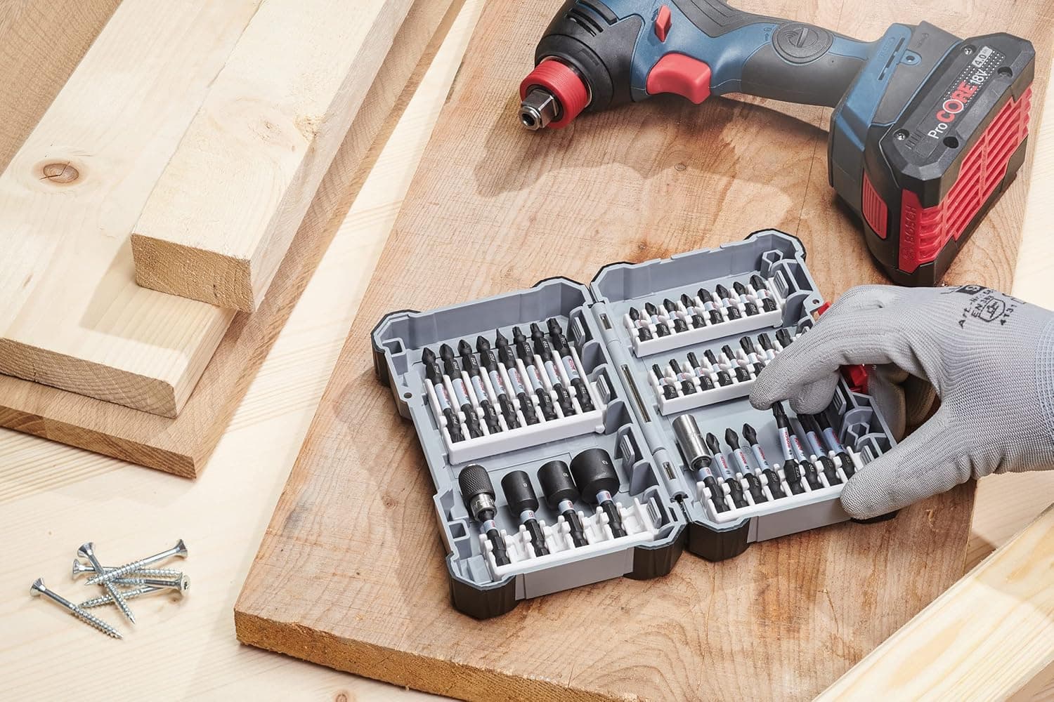 ست ۸ سرپیچ Bosch Professional مدل 2608522326 Impact Control T/PZ/PH 25 mm Pick and Click ست ۸ سرپیچ Bosch Professional مدل 2608522326 Impact Control T/PZ/PH 25 mm Pick and Click