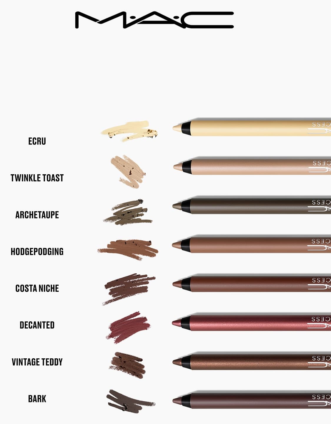 مداد کاجال Mac ماندگار دودی Excess Longwear Smoky Eye Liner دکانتی مداد کاجال Mac ماندگار دودی Excess Longwear Smoky Eye Liner دکانتی