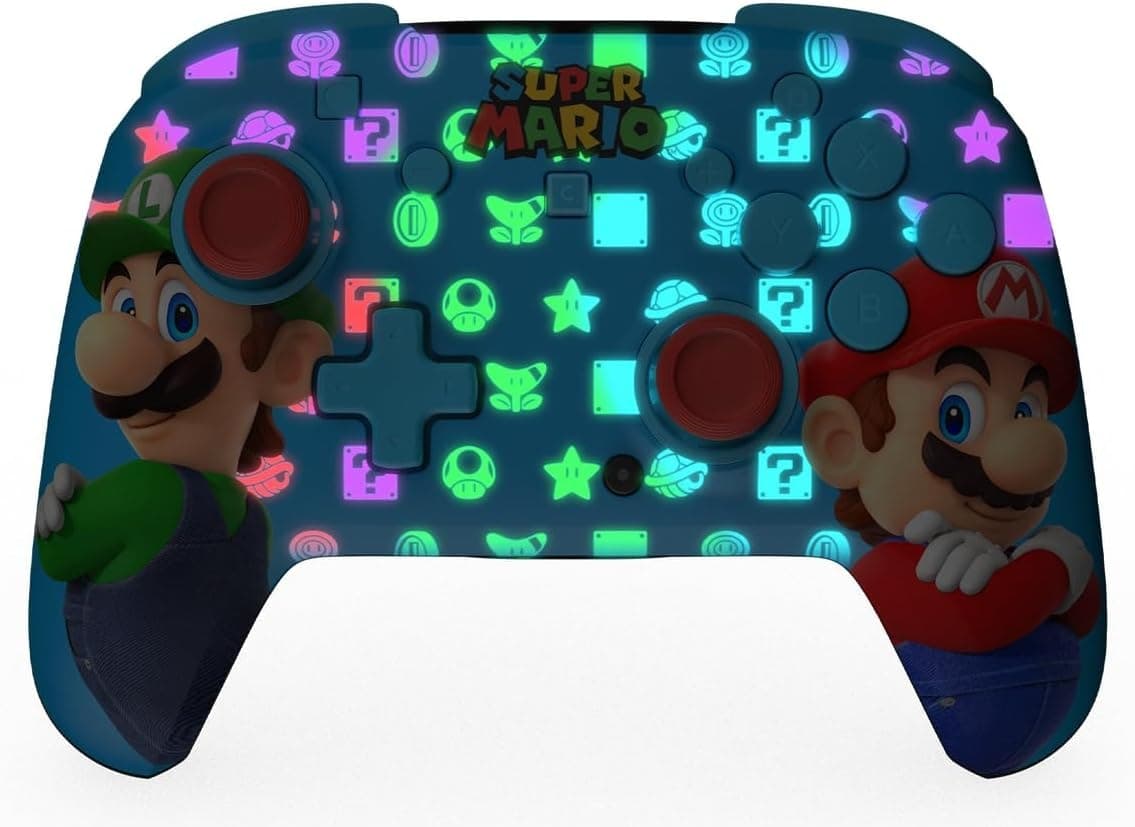 هدست بیسیم Turtle Beach مدل Rematch Wireless NS Mario & Luigi (Switch 2) هدست بیسیم Turtle Beach مدل Rematch Wireless NS Mario & Luigi (Switch 2)