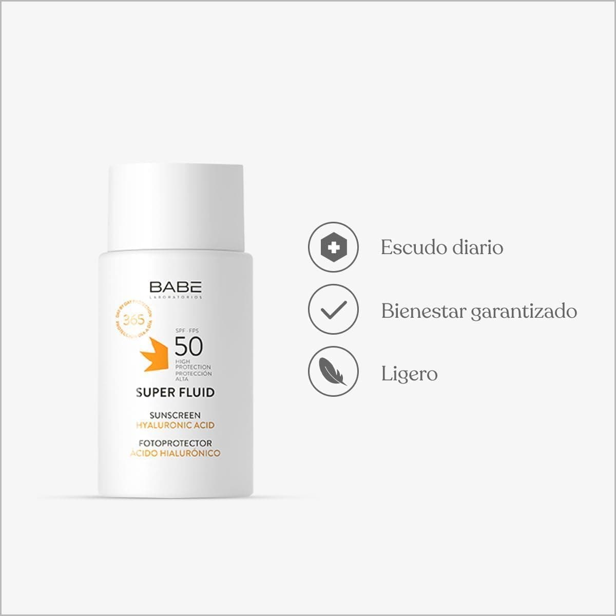کرم ضدآفتاب فلوئید LABORATORIOS BABE SPF 50+ 50 ml کرم ضدآفتاب فلوئید LABORATORIOS BABE SPF 50+ 50 ml