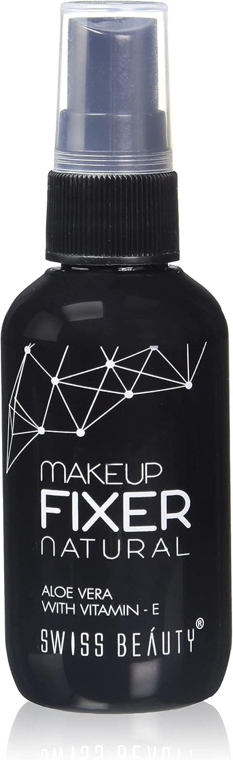 اسپری تثبیت کننده آرایش Swiss Beauty با آلوورا و ویتامین E 70ml اسپری تثبیت کننده آرایش Swiss Beauty با آلوورا و ویتامین E 70ml