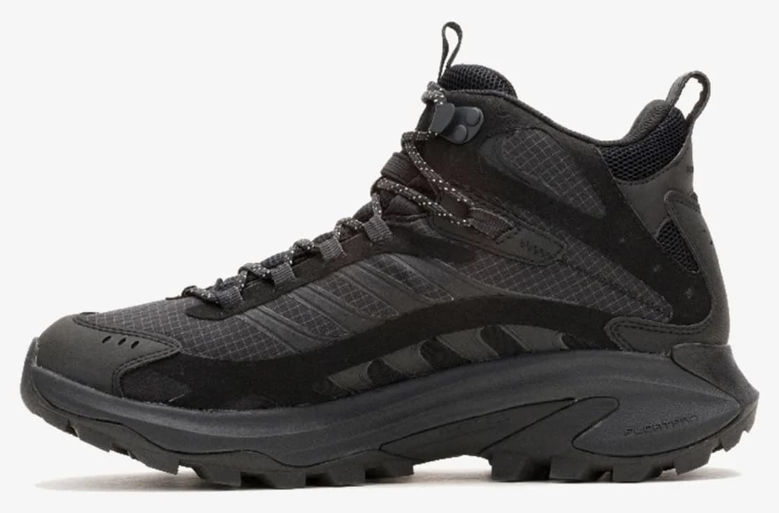 بوت اوتدور مردانه Merrell Moab Speed 2 Mid GTX مشکی مدل J037501 بوت اوتدور مردانه Merrell Moab Speed 2 Mid GTX مشکی مدل J037501