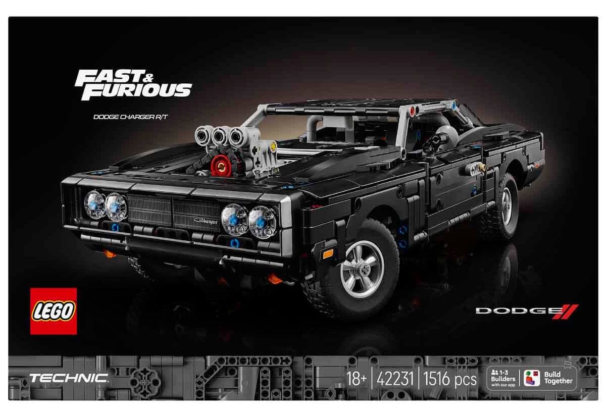 لگو Technic Fast and Furious Dodge Charger R ماشین برای بزرگسالان /T مدل 42231 لگو Technic Fast and Furious Dodge Charger R ماشین برای بزرگسالان /T مدل 42231