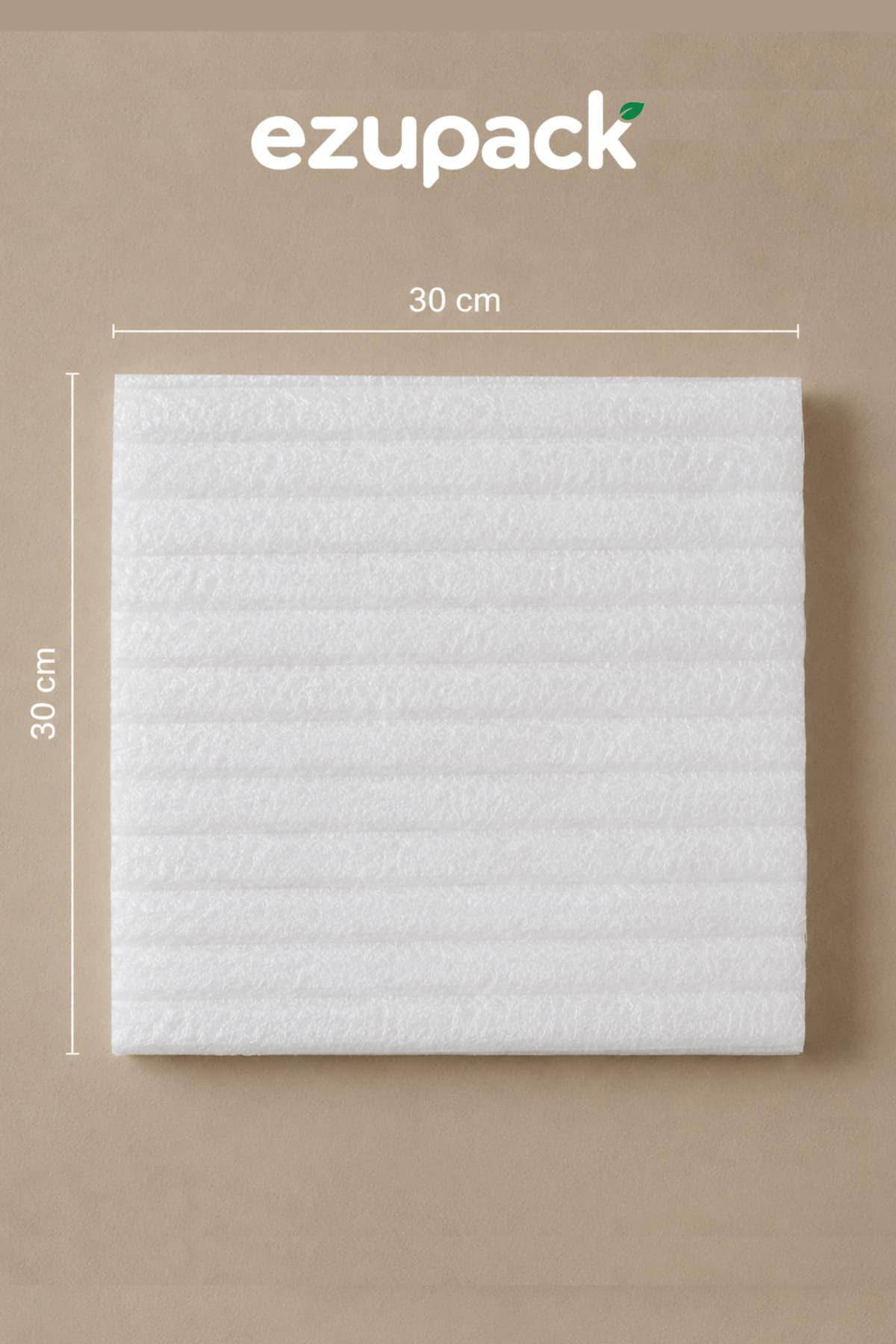 محافظ بستهبندی شیشه و ظروف Ezupack مدل 30cmX30cm، 50 عدد محافظ بستهبندی شیشه و ظروف Ezupack مدل 30cmX30cm، 50 عدد