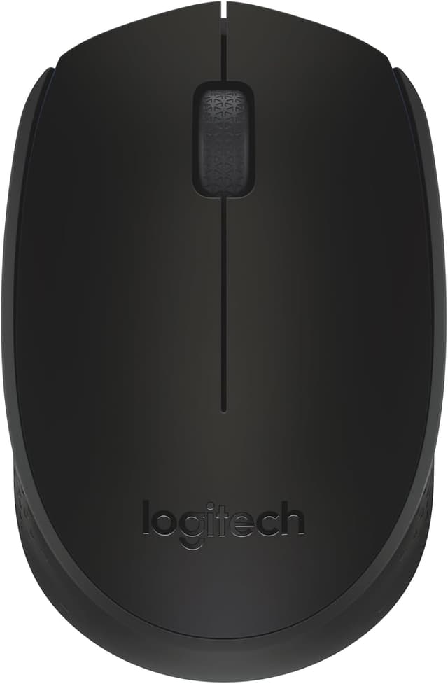ماوس بیسیم Logitech مناسب کامپیوتر، مک و لپتاپ مشکی مدل M171 ماوس بیسیم Logitech مناسب کامپیوتر، مک و لپتاپ مشکی مدل M171