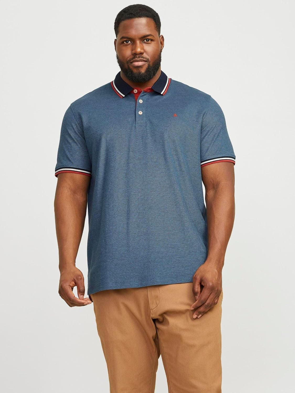 پولوشرت مردانه JACK & JONES آستین کوتاه فیت معمولی مدل Jjepaulos پولوشرت مردانه JACK & JONES آستین کوتاه فیت معمولی مدل Jjepaulos