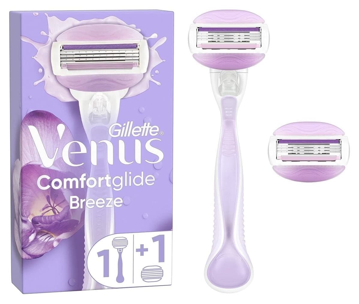 تیغ اصلاح زنانه Gillette Venus یدکی Comfortglide Breeze بسته 2 عددی تیغ اصلاح زنانه Gillette Venus یدکی Comfortglide Breeze بسته 2 عددی