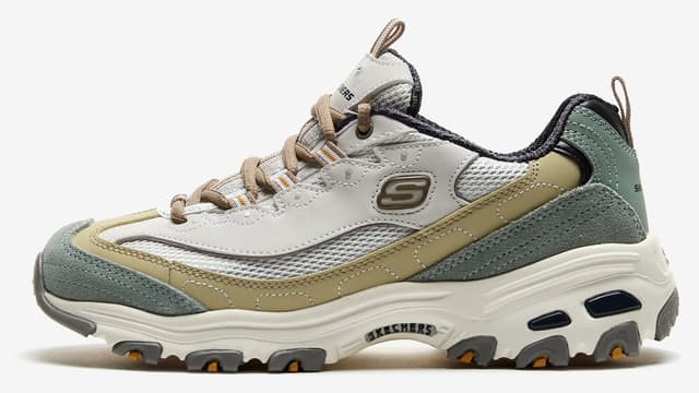 کفش اسنیکرز زنانه Skechers D'lites بژ مدل 13167 NTOL کفش اسنیکرز زنانه Skechers D'lites بژ مدل 13167 NTOL