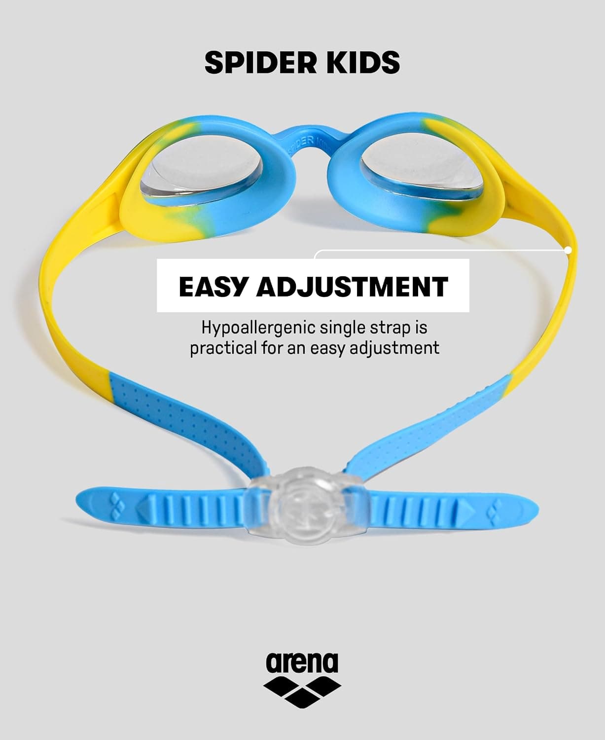 عینک شنای بچگانه یونیسکس ARENA مدل Spider عینک شنای بچگانه یونیسکس ARENA مدل Spider