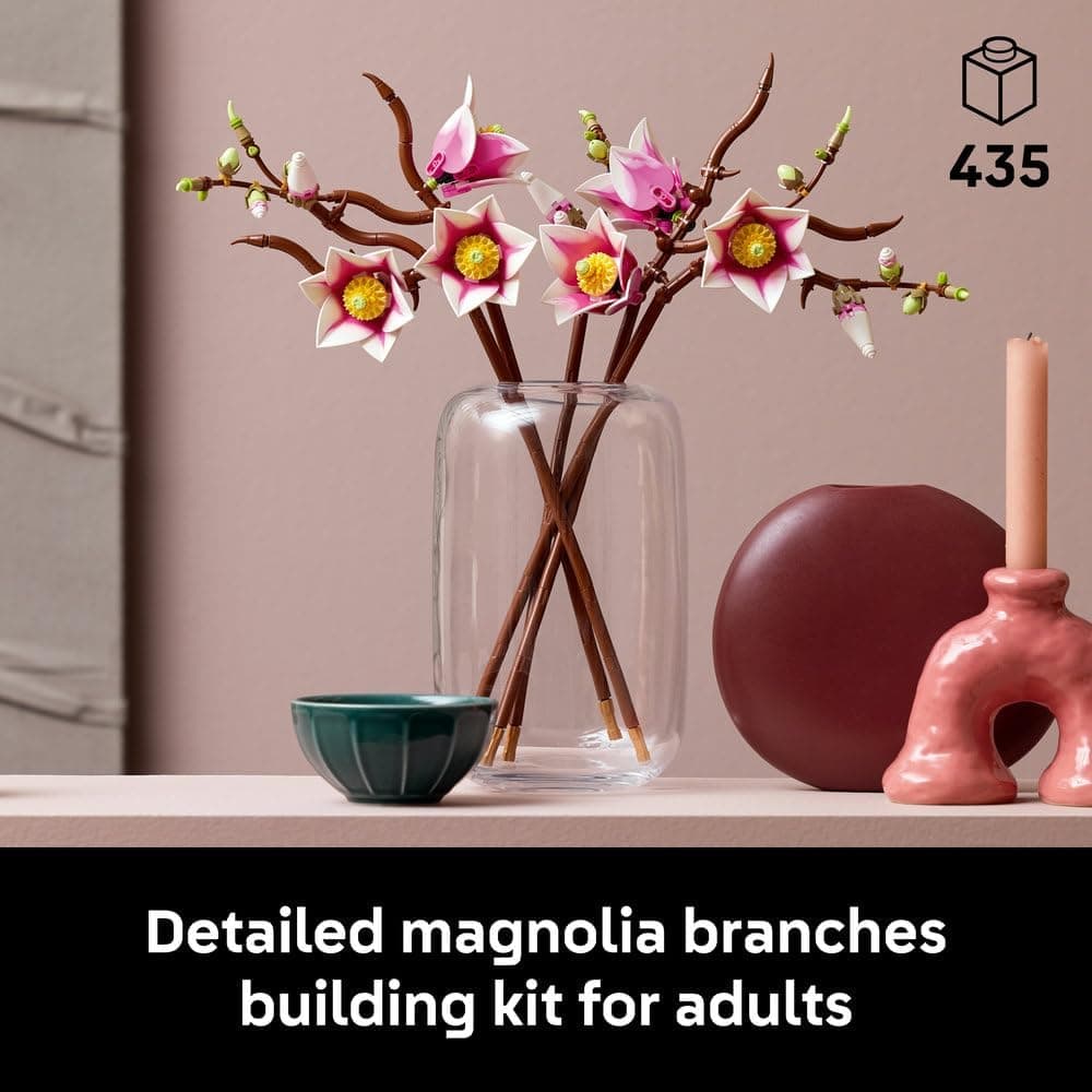 لگو سری Botanicals مدل Magnolia Branches 11510 لگو سری Botanicals مدل Magnolia Branches 11510