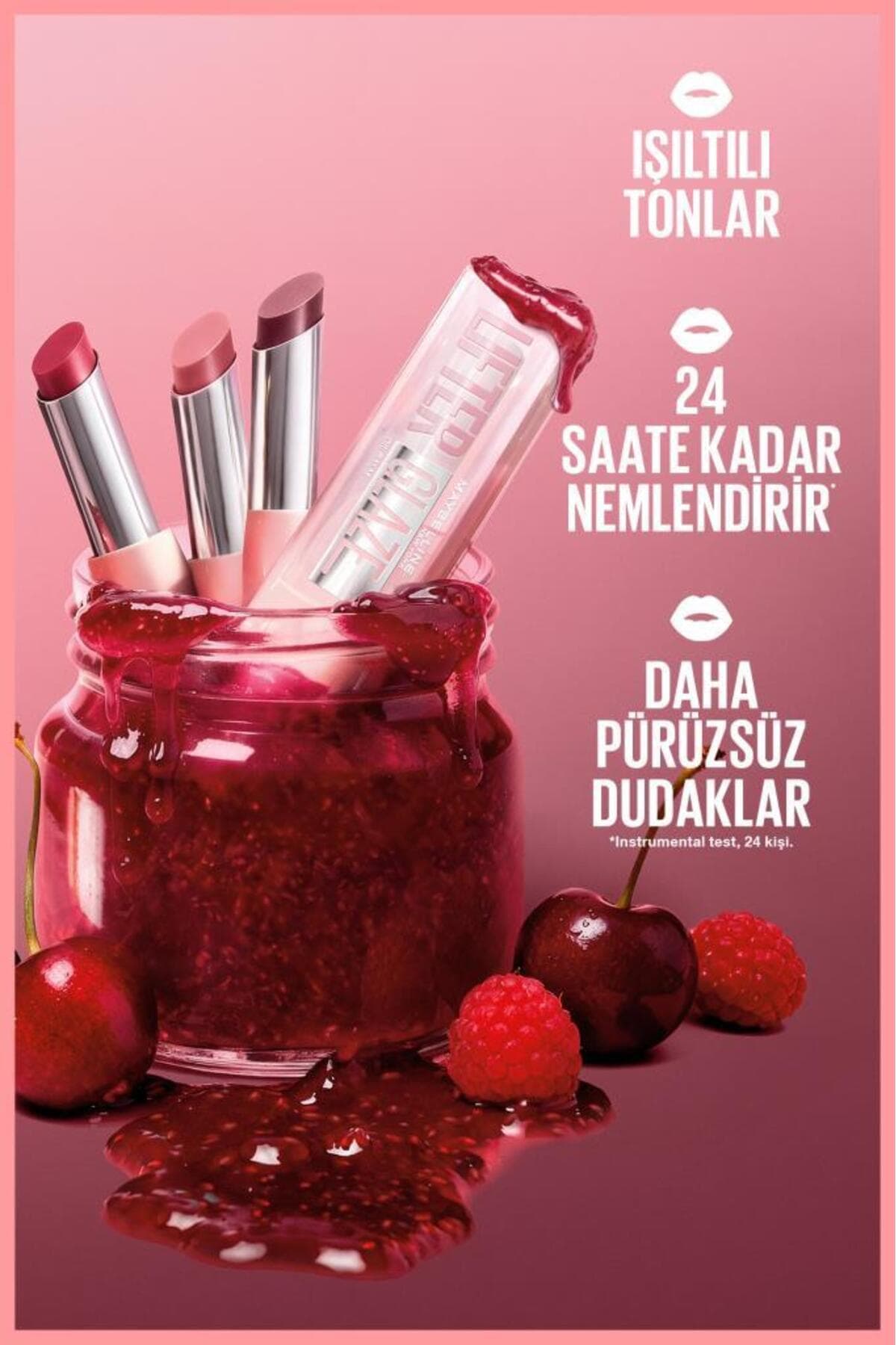 بالم لب رنگی آبرسان Maybelline New York Lifter Glaze مدل 14 Fig Jam بالم لب رنگی آبرسان Maybelline New York Lifter Glaze مدل 14 Fig Jam