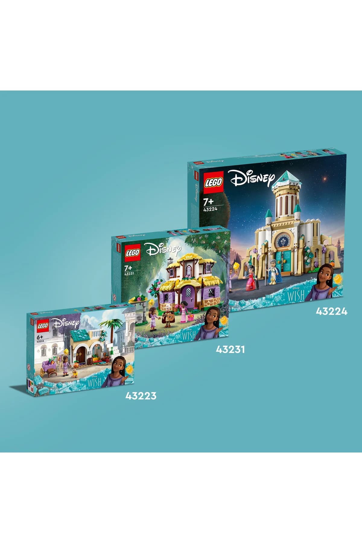 مجموعه ساختنی لگو Disney خانه آشا مدل 43231 (509 قطعه) مجموعه ساختنی لگو Disney خانه آشا مدل 43231 (509 قطعه)