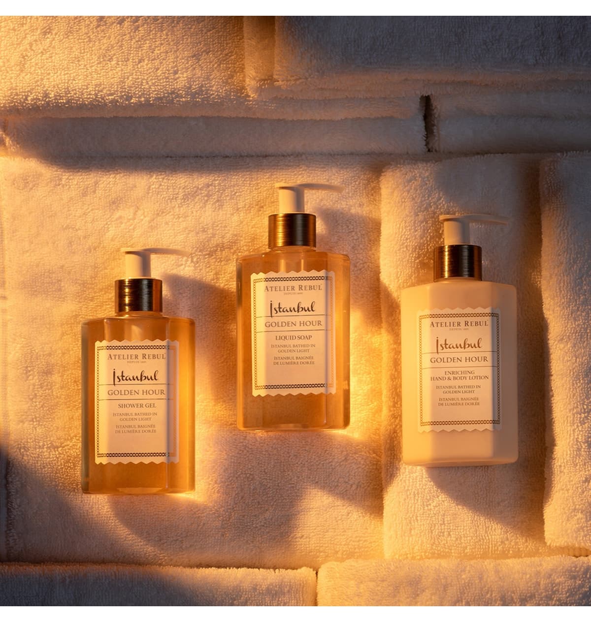 ژل دوش زنانه Atelier Rebul گلابی و وانیل İstanbul Golden Hour 250 ml ژل دوش زنانه Atelier Rebul گلابی و وانیل İstanbul Golden Hour 250 ml