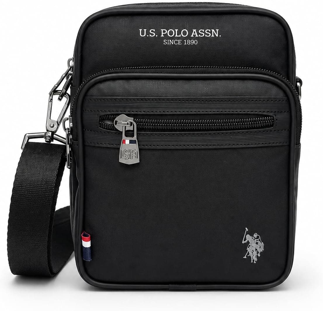 کیف مردانه کراس بادی U.S. POLO ASSN. مشکی مدل 26036 کیف مردانه کراس بادی U.S. POLO ASSN. مشکی مدل 26036