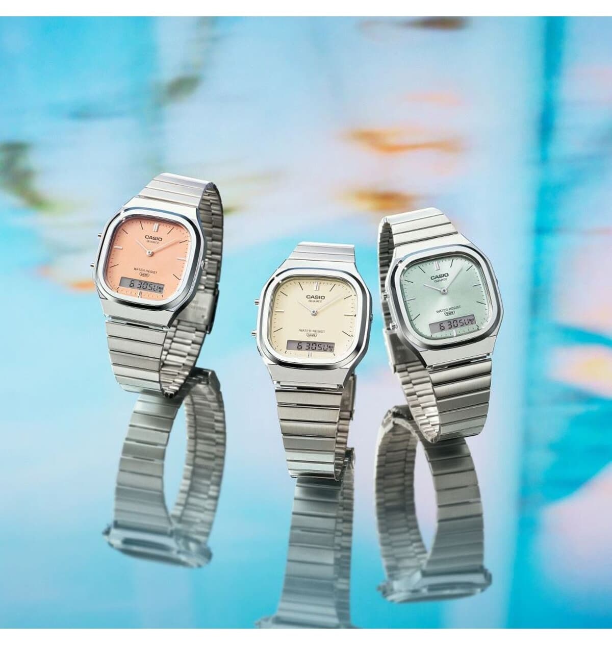 ساعت مچی زنانه Casio Retro مدل AQ-240E-4ADF ساعت مچی زنانه Casio Retro مدل AQ-240E-4ADF