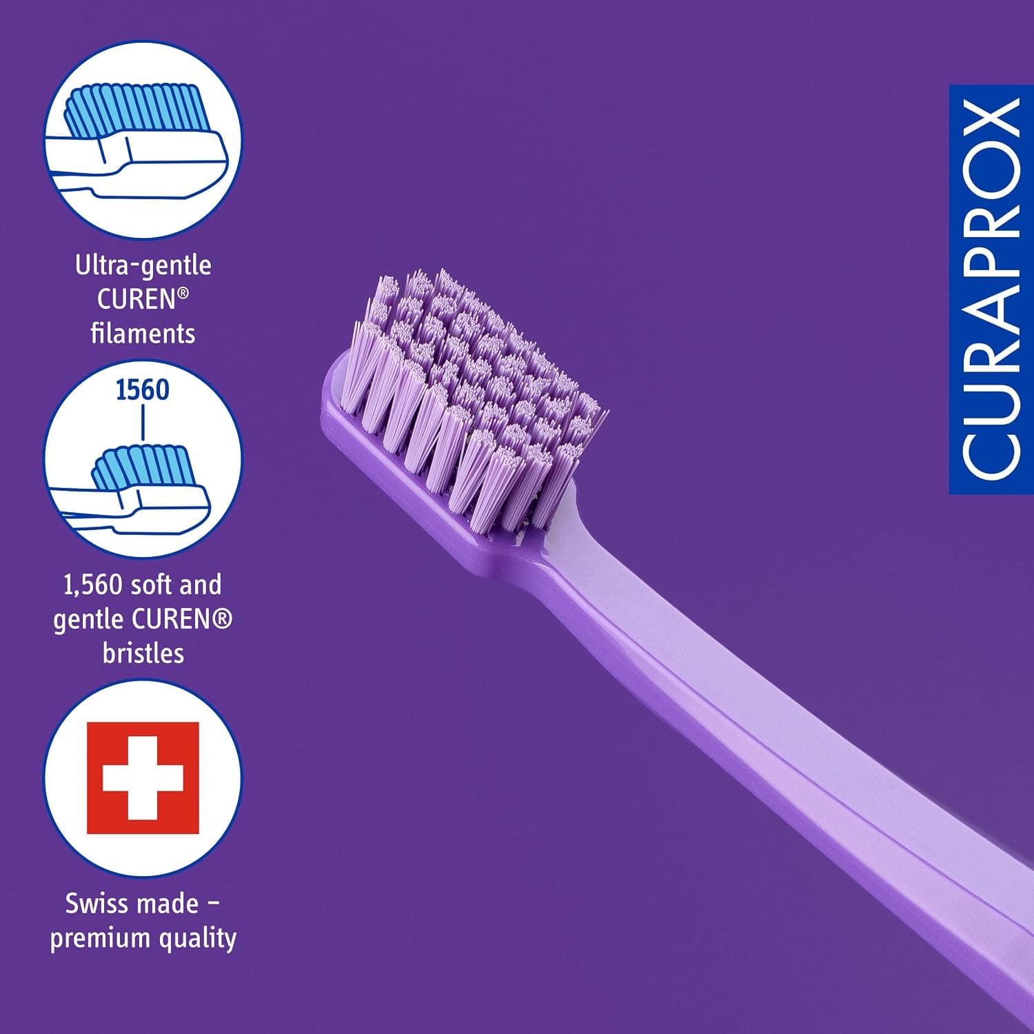 مسواک Curaprox نرم مدل CS 1560 مسواک Curaprox نرم مدل CS 1560